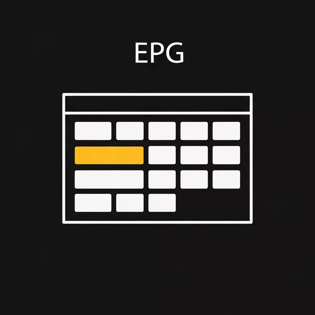 Electronic Program Guide (EPG) Krooz TV