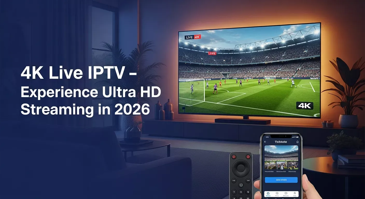 4k Live IPTV 7 Powerful Benefits That Make It an Amazing Streaming Choice