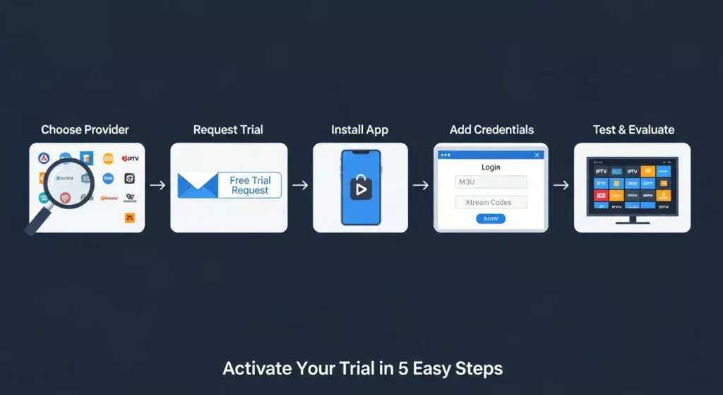 How to Activate an IPTV Free Trial in Simple Steps