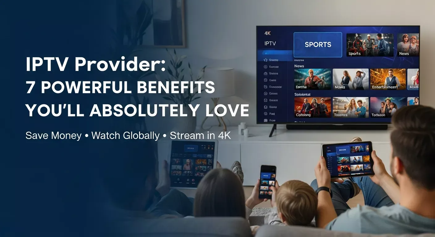 IPTV Provider 7 Powerful Benefits You'll Absolutely Love