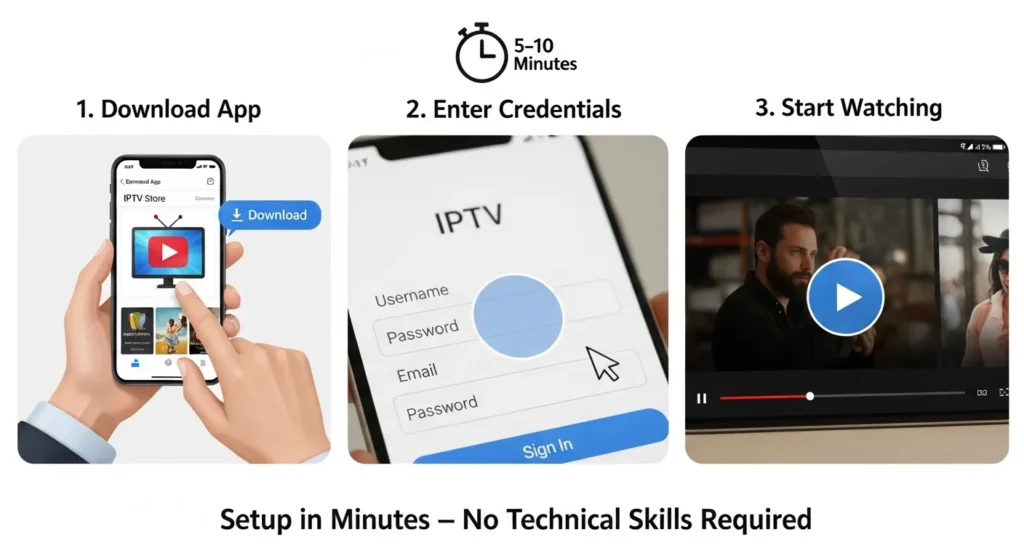 IPTV Provider Easy Setup