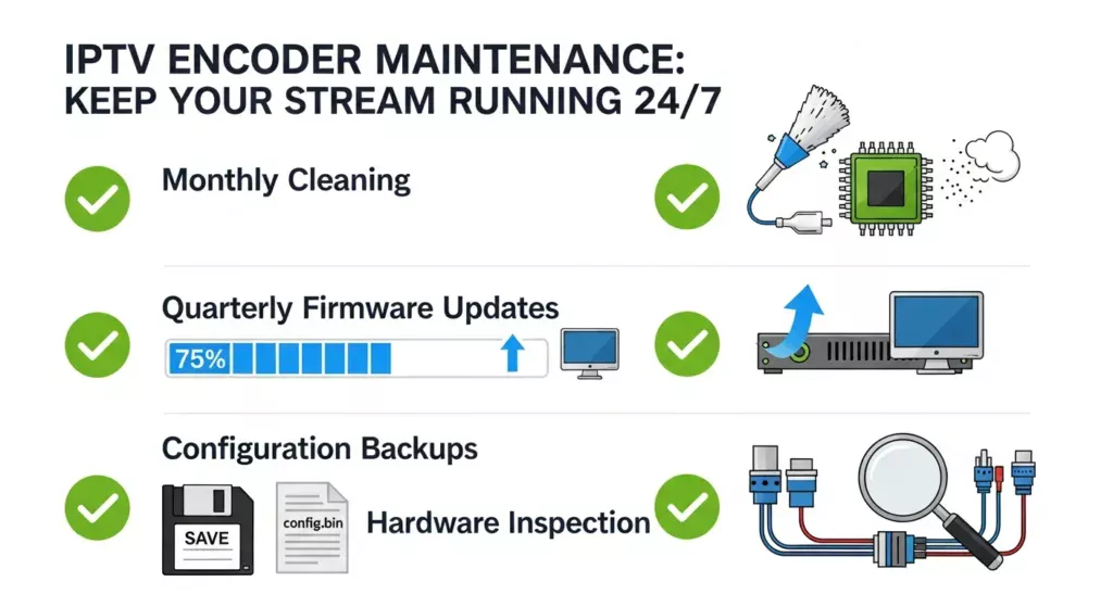 Maintenance & Long-Term Storage Tips IPTV Encoder 7 Powerful Benefits