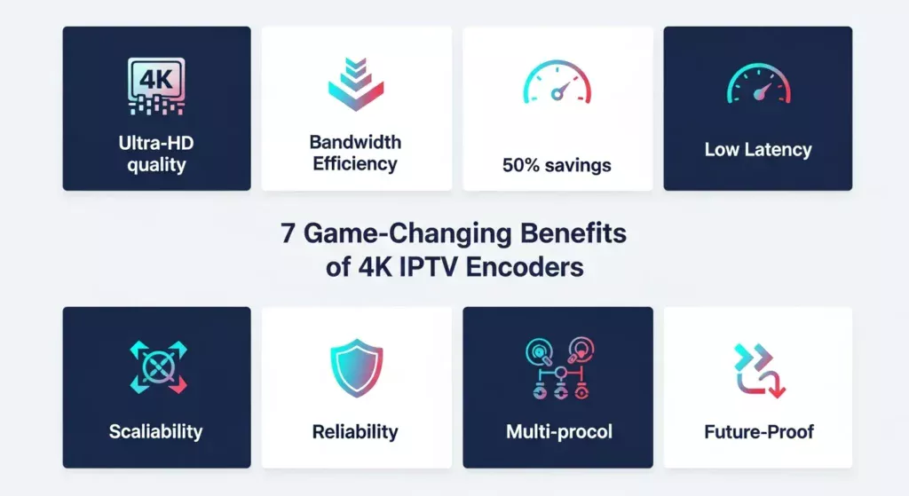 7 Powerful Benefits of Using a 4K IPTV Encoder Box