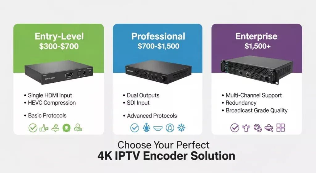 Best 4K IPTV Encoder Box Recommendations