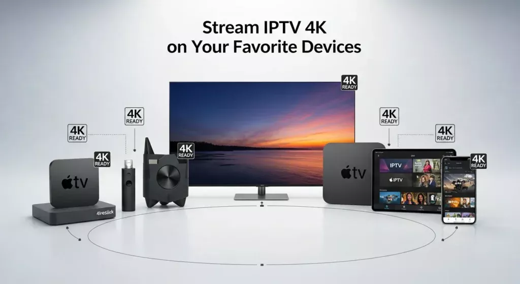 Devices and Internet Requirements for Flawless IPTV 4K Streaming
