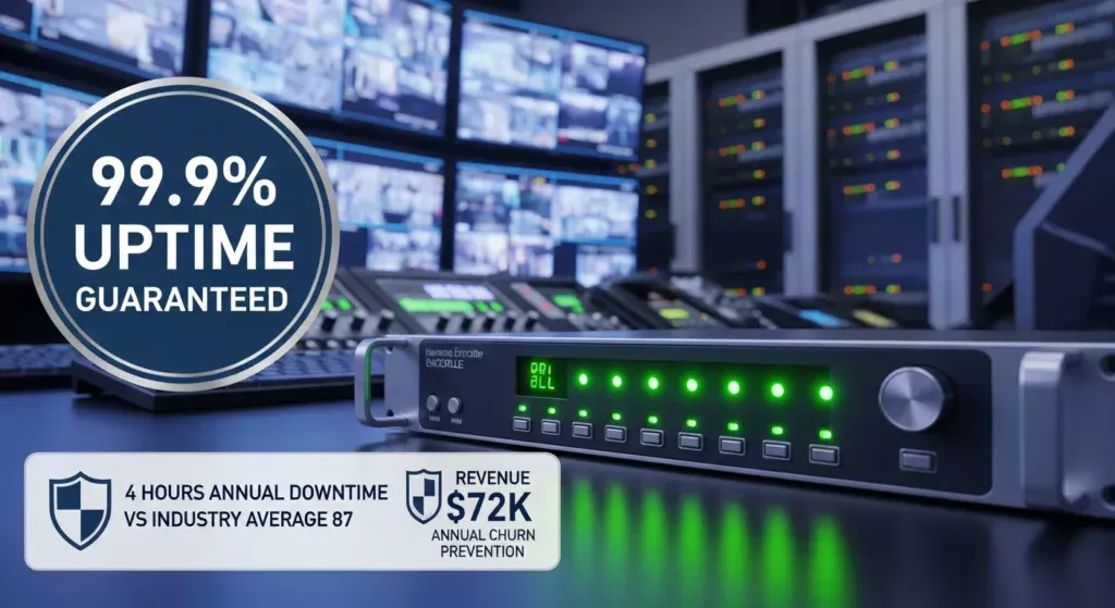 IPTV Encoder Box Reliability and Downtime Risk Reduction