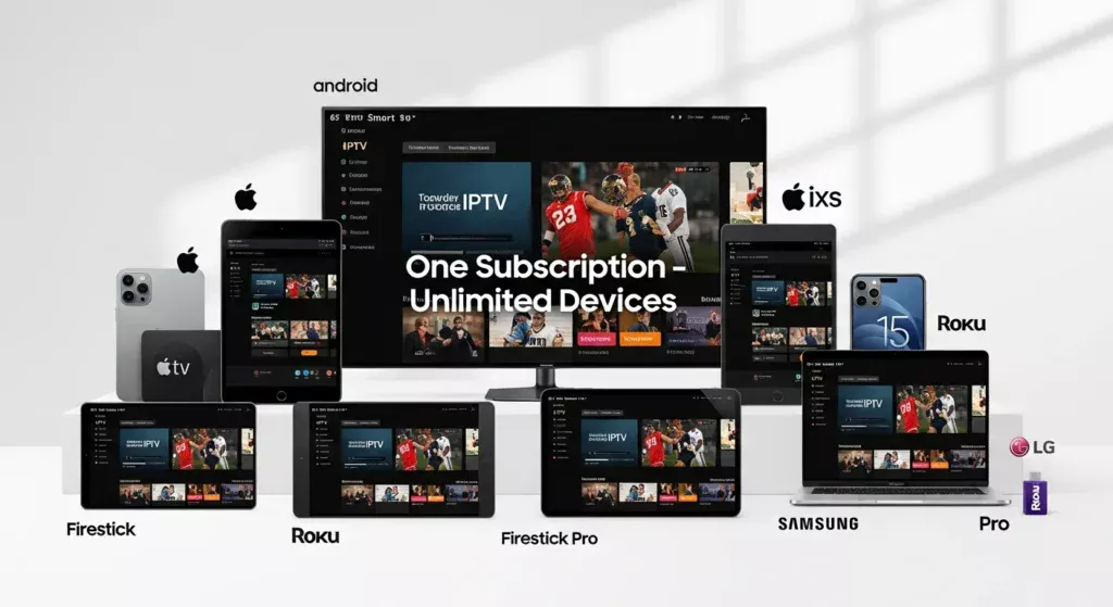 Multi-Screen and Multi-Device Support Top Rated IPTV