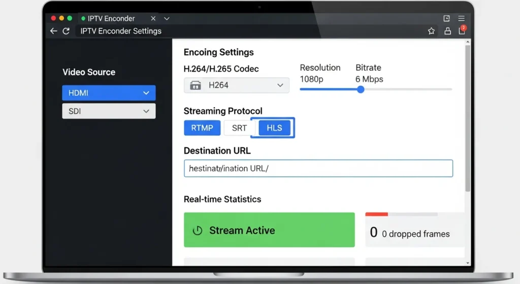 Step-by-Step IPTV Encoder Configuration Guide.