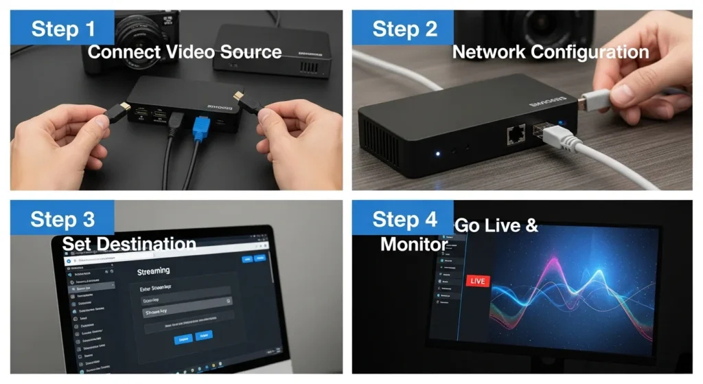 Step-by-Step IPTV encoder Over 2500 Setup Guide