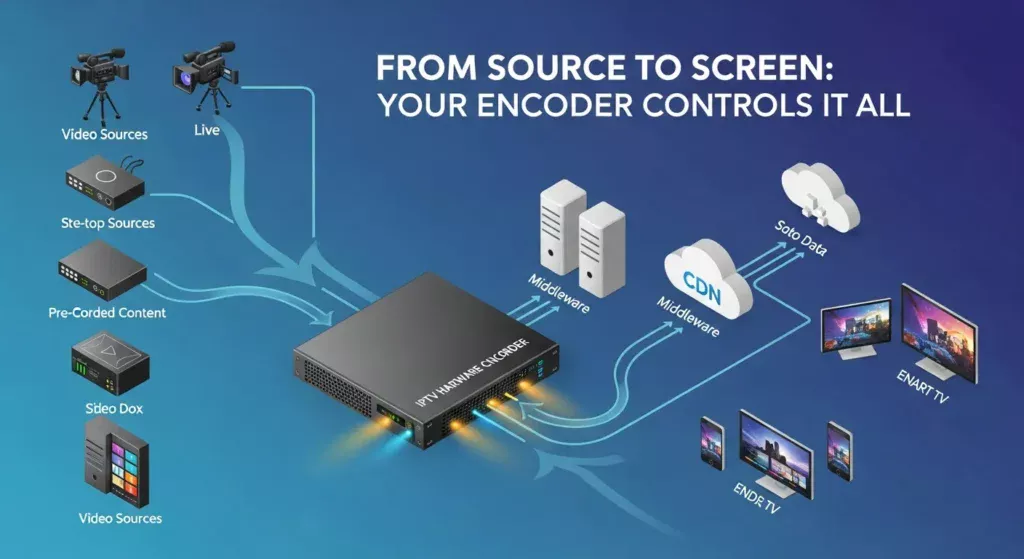 The Strategic Role of an IPTV Encoder Box in End-to-End Delivery