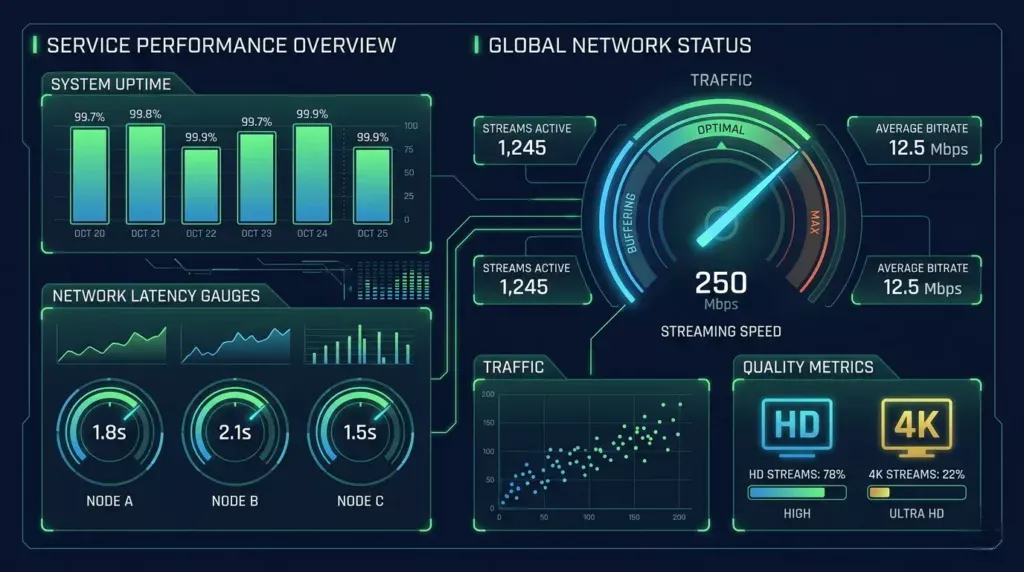 Performance and Benchmark Testing IPTV suppliers​