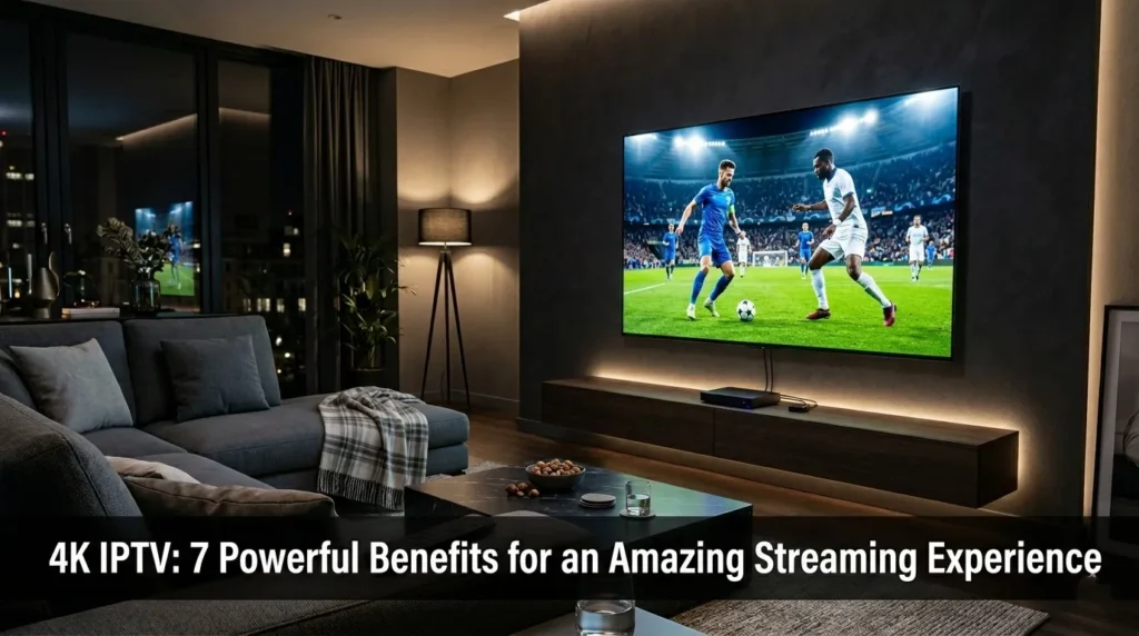 4k IPTV 7 Powerful Benefits for an Amazing Streaming Experience