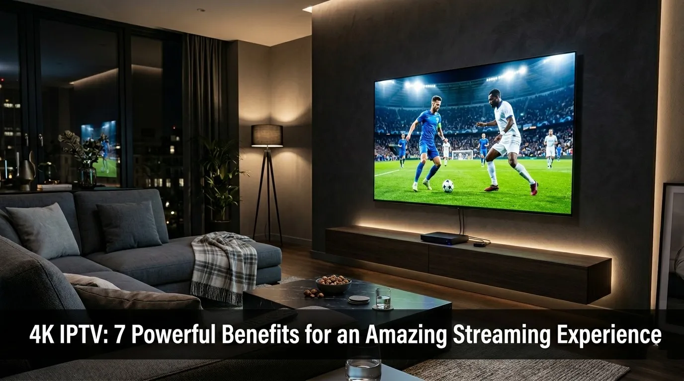 4k IPTV 7 Powerful Benefits for an Amazing Streaming Experience