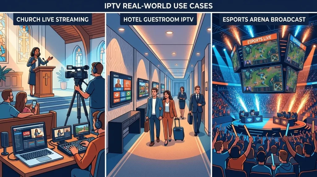 Deployment Use Cases IPTV Stream
