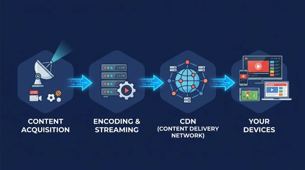 How Does IPTV Service Work