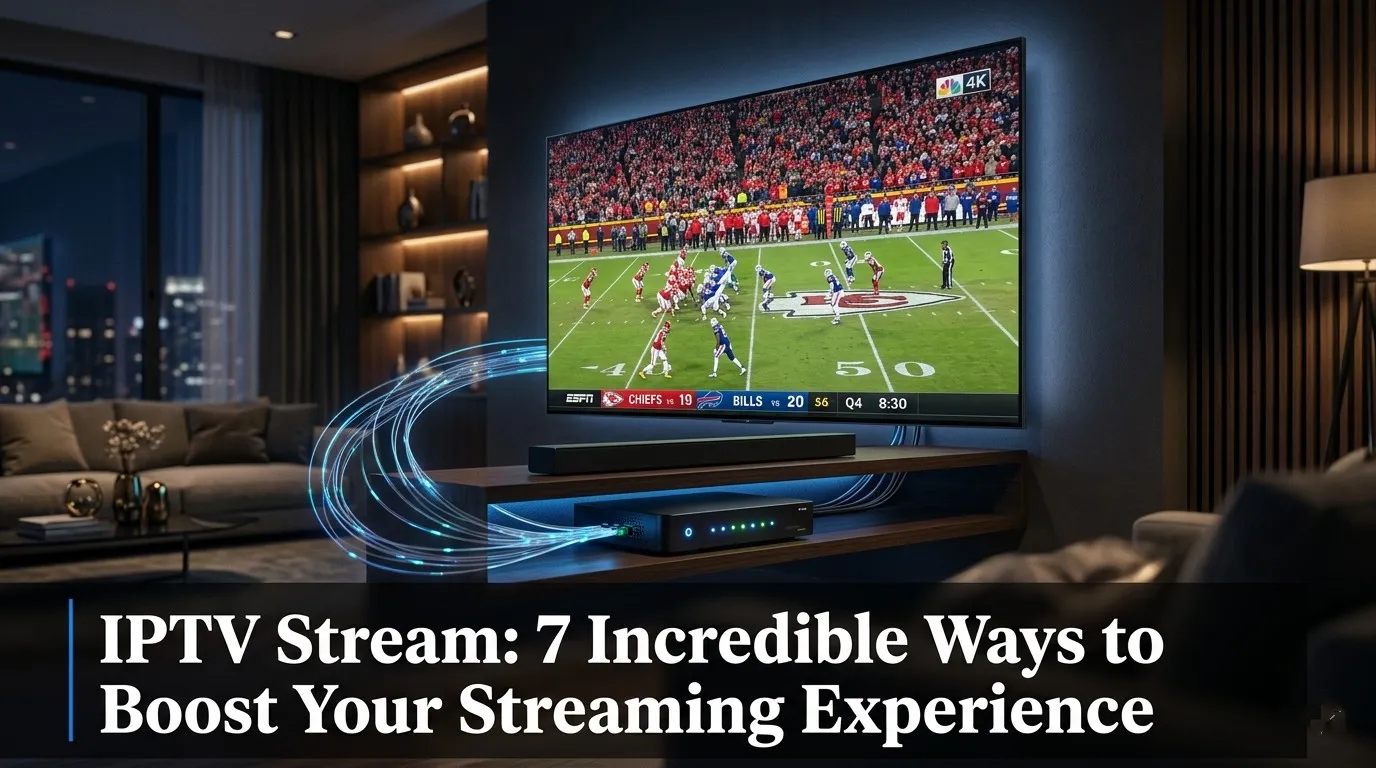 IPTV Stream 7 Incredible Ways to Boost Your Streaming Experience