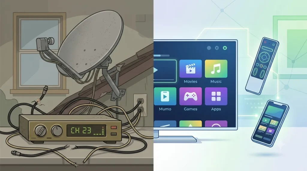 IPTV Providers vs Traditional Cable TV